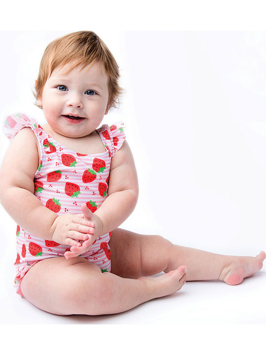 Zoocchini Παιδικό Μαγιό Ολόσωμο Strawberry