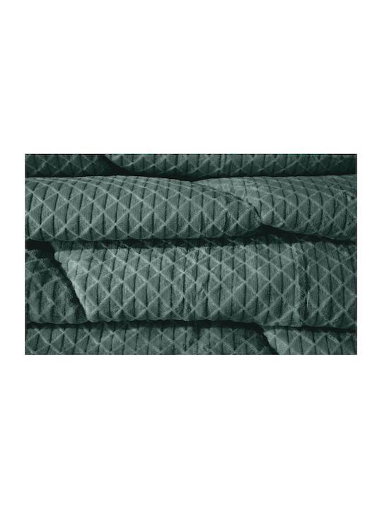 Saint Clair Duvet Cover Queen 220x240cm Baroque Emerald