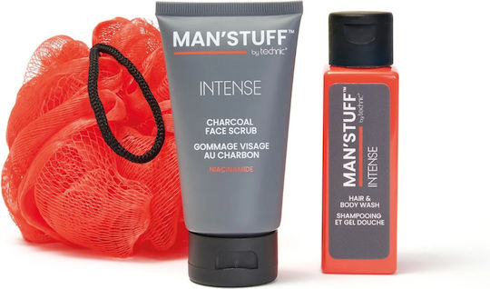 Technic Man’Stuff Set Îngrijire pentru Curățare facială & Curățare corp 4buc