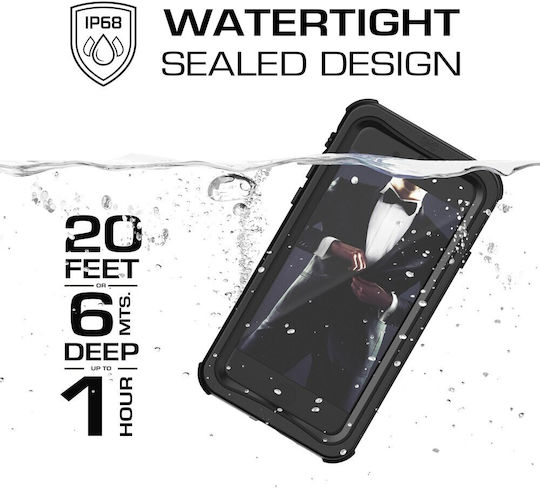 Ghostek Nautical 360 Full Cover Plastic / Silicone 2mm Waterproof Black (iPhone 16 Pro Max)