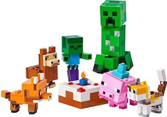 LEGO Minecraft Baby Pig's Birthday Celebration for 8+ Years 351 Pieces