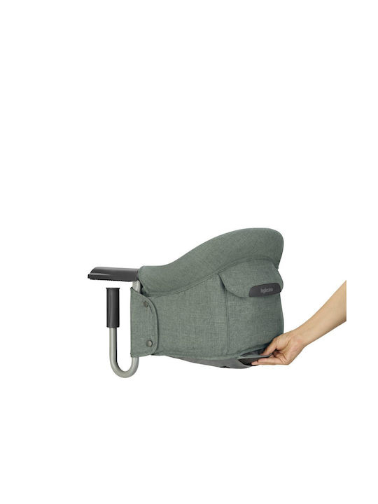 Inglesina Portable Fabric Booster Seat for Table Fast Stone Grey