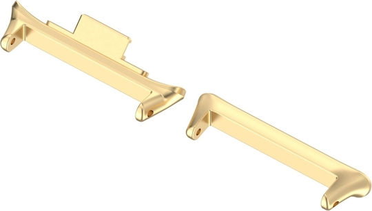 Xiaomi Smart Band 9 Pro 1 Ζεύγος 20mm 316 Ανοξείδωτο Ατσάλι Μεταλλικός Σύνδεσμος Ζώνης Ρολογιού Χρυσός