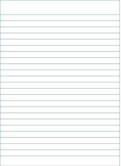 Caiet Typotrust clasic, linii, dimensiune B5, 80 pagini, albastru 4006