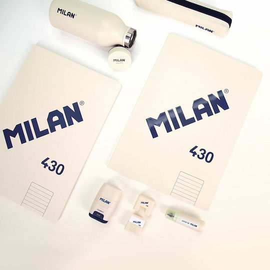 Τετράδιο Δεμένο Α4 96φύλλα Beige 57242e80bg Milan 8411574104896