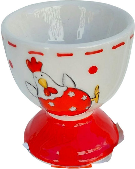 Marva Easter Egg Cup Ceramic 6.2x5.6x5.6pcs