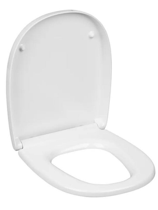 Cersanit Capac WC cu Bidet Plastic 44.4x36.2cm Alb