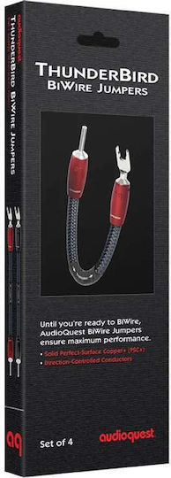Audioquest Кабел за високоговорители 2x Пика - 2x Пика 1м