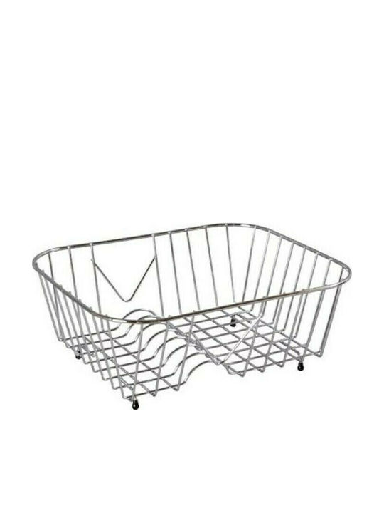 Sanitec No 9 Στραγγιστήρι Γούρνας Inox Ασημί 32x40cm