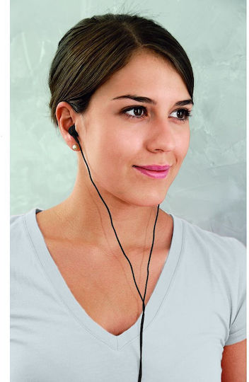 Thomson Ακουστικά Ψείρες In Ear Μαύρα 132479