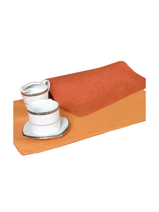 Viopros Σουπλά Υφασμάτινο Πορτοκαλί 45x32cm 2τμχ