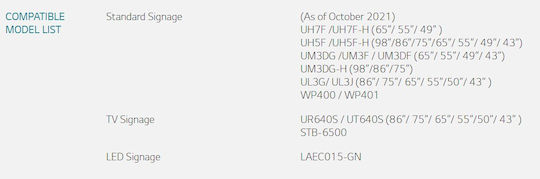 LG SC-00DA Устройство За Презентации Синьо