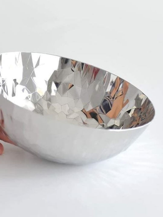 Alessi Obstschale Inox Silber 20.7x20.7x8cm