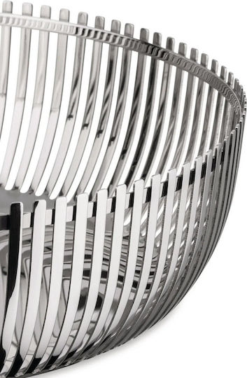 Alessi Плодова кошница Inox Сребрист 20x20x7бр