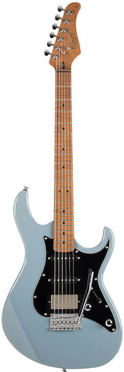 Cort Elektrische Gitarre Stratocaster mit HSS Tonabnehmerkonfiguration Rot