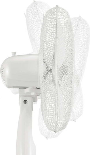 Telco Ventilator Sockel 40W Lüfterdurchmesser 40cm Weiß