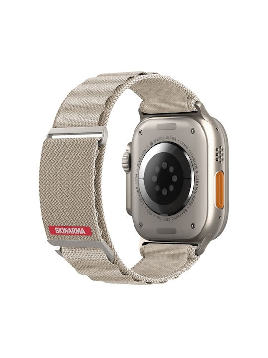 Skinarma Kobu Strap for Apple Watch Ultra 49mm 45mm 44mm Ivory