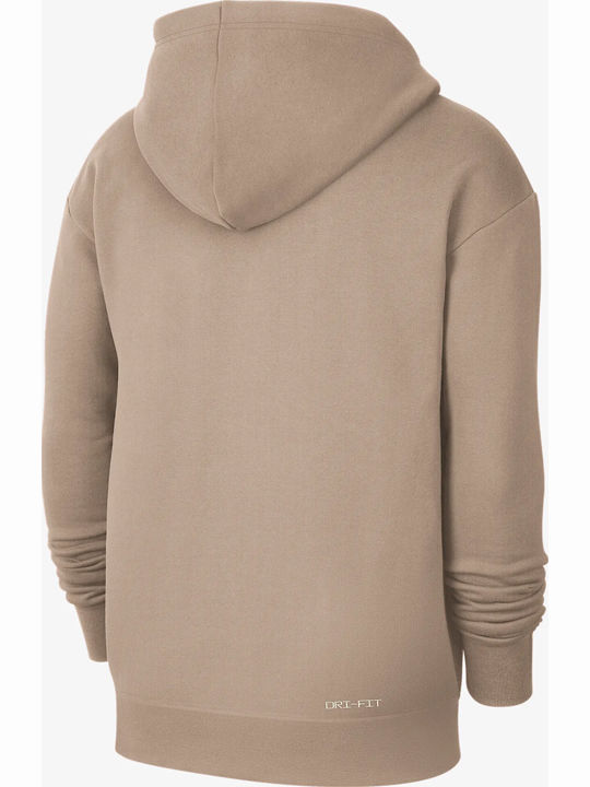 Standard Issue Dri-Fit Sweatshirt with Hood Brown