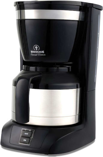 Human HU2010 Καφετιέρα Φίλτρου 800W Black