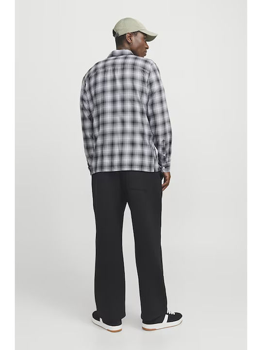 Jack & Jones Long-sleeved Shirt Checked White