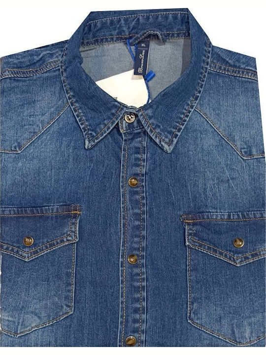 Long-sleeved Denim Shirt Jean