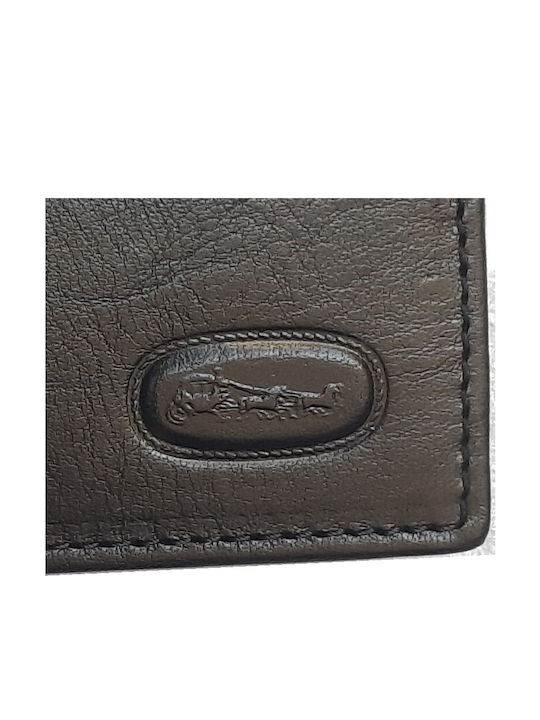 Leather Men's Wallet Classic with RFID Black