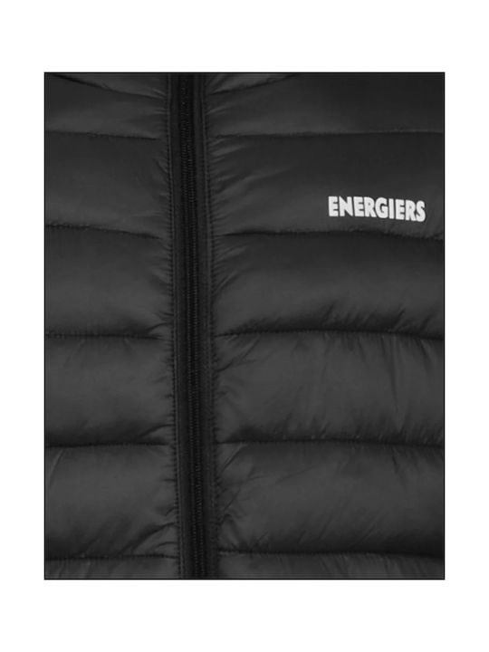 Energiers Kids Sports Jacket with Hood Black