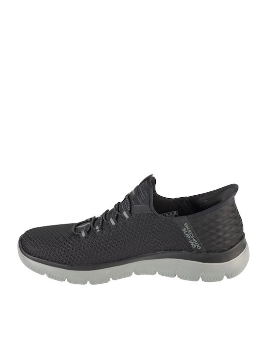 Summits Men's Black Sneakers
