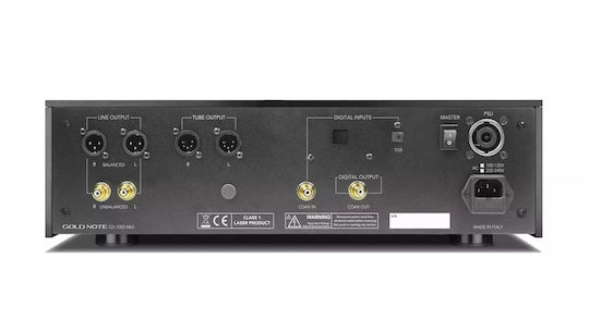 Gold Note Hi-Fi CD Player Μαύρο