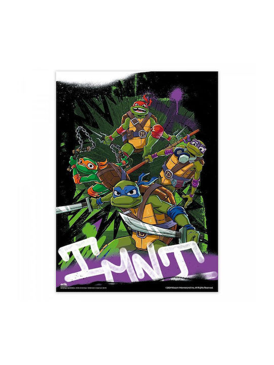 Set of 2 Mini Posters 38x52cm Teenage Mutant Ninja Turtles TMNT Anime Collection