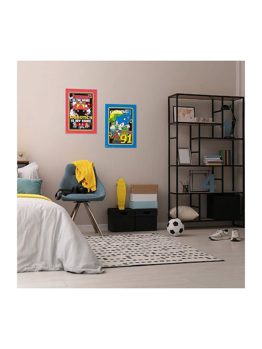 Set of 2 Mini Posters 38x52cm Sonic