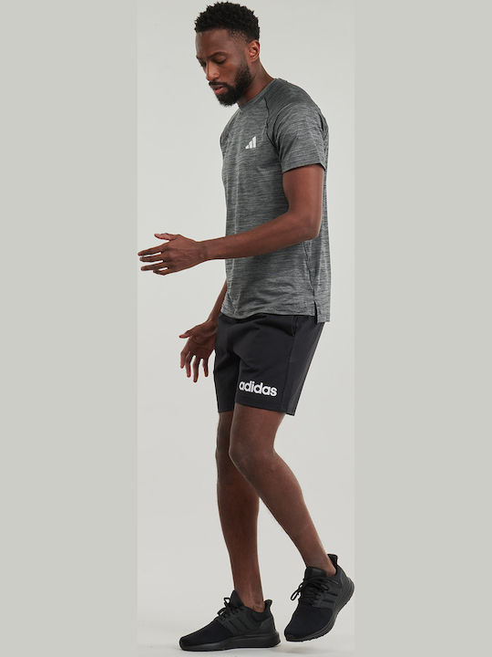 Essentials Linear Single Jersey Мъжка Бермуда Черна