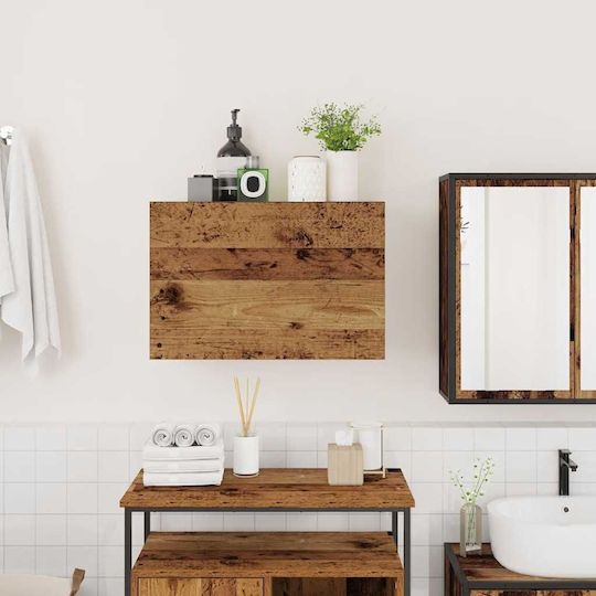 vidaXL Bathroom Cabinet L60xW25xH40cm Brown