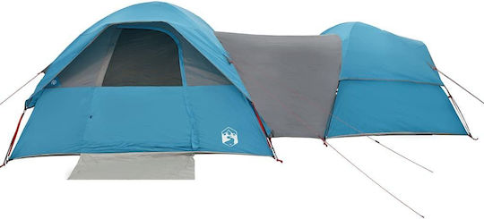 vidaXL Σκηνή Camping Τούνελ Μπλε για 5 Άτομα