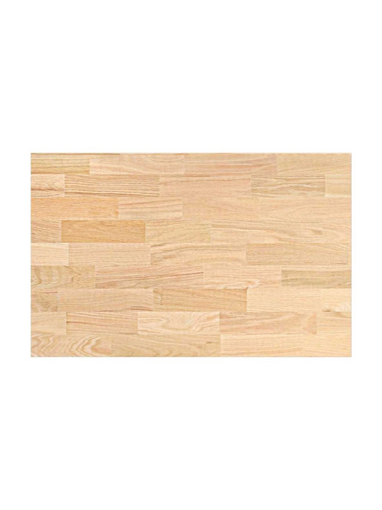 vidaXL Rectangular Kitchen Counter made of Solid Wood Oaks 100x63.5x2.7cm 4008998 1pcs