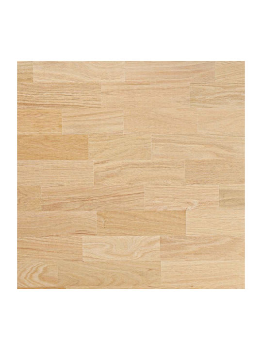 vidaXL Rechteckige Theke aus Massivholz in Brauner Holzschatten Farbe 40x63,5x2,7cm 4008995