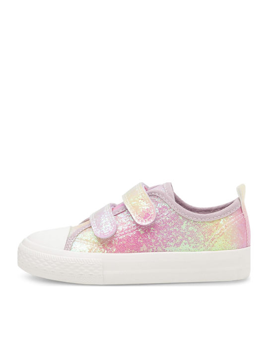 Kids Sneakers High with Scratch Multicolour