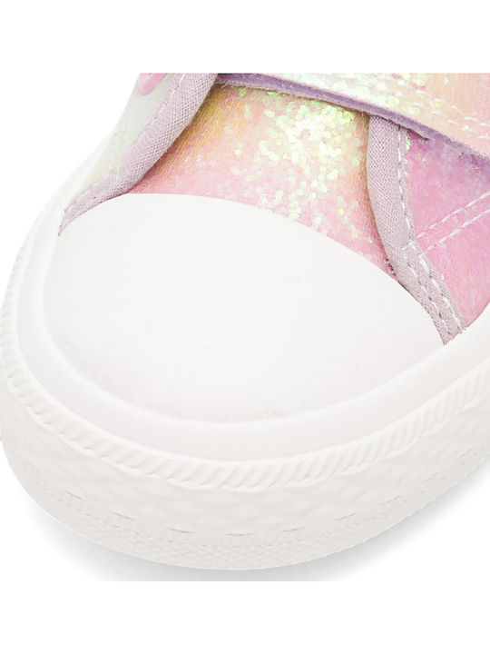 Kids Sneakers High with Scratch Multicolour