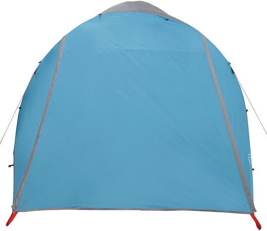 vidaXL Campingzelte Tunnel Blau für 6 Personen 564x260x185cm