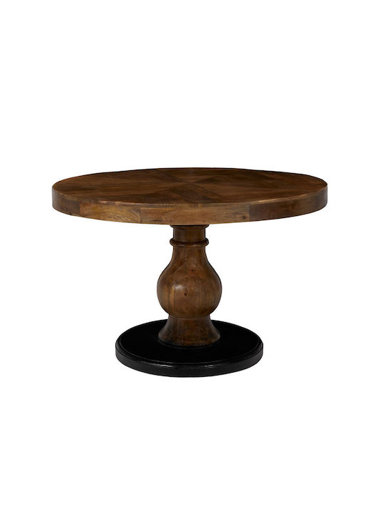 Magnolia Rund Tisch Speisesaal aus Massivholz Natural 120x120x77cm