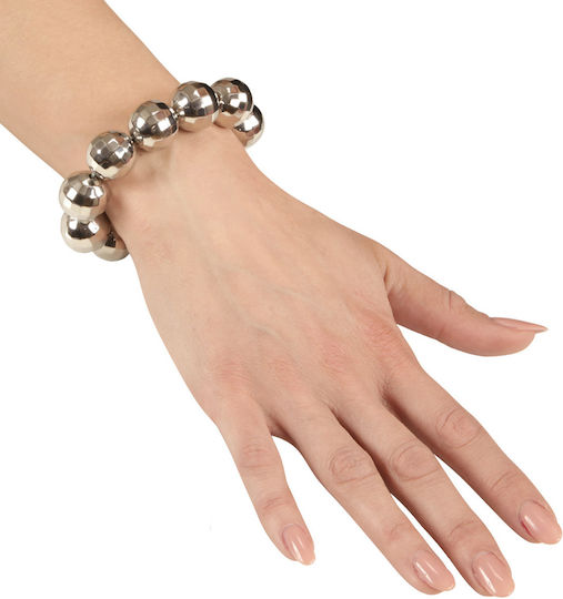 Karneval Armbänder Silber 1Stück