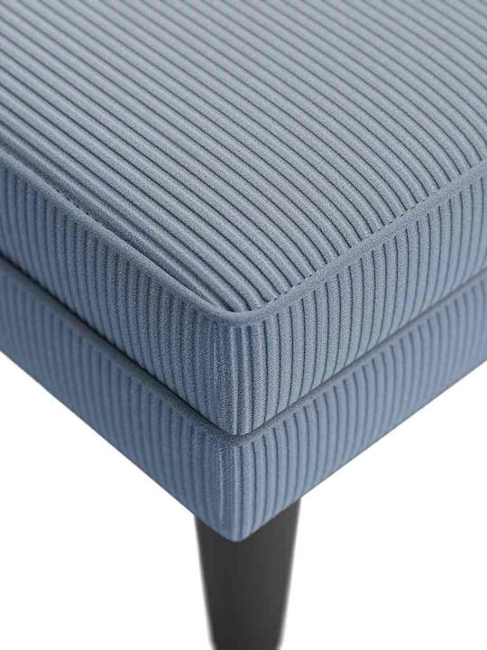 Recliner Stoff Blau L132xW56xH70cm