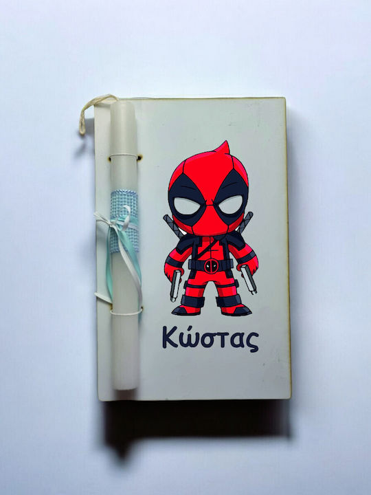 Λαμπάδα Deadpool Στρογγυλή Λαμπάδα Deadpool Στρογγυλή