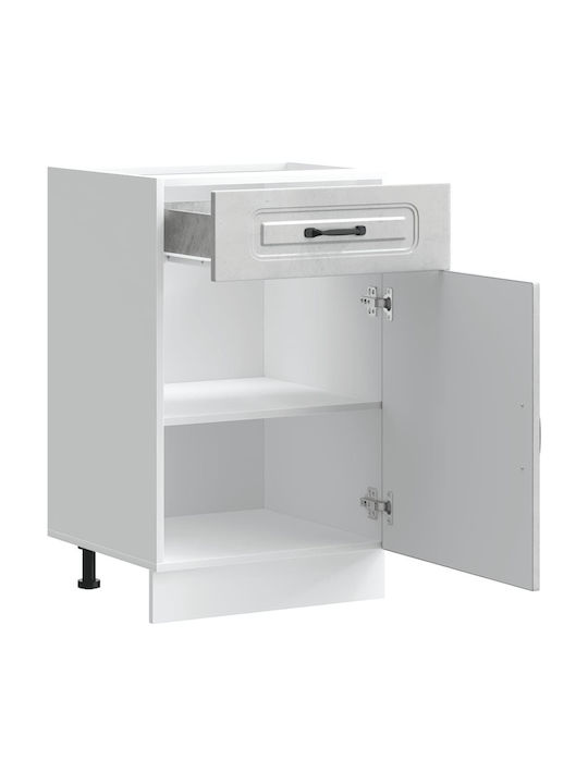 Floor Cabinet Gray 50x46x81.5cm