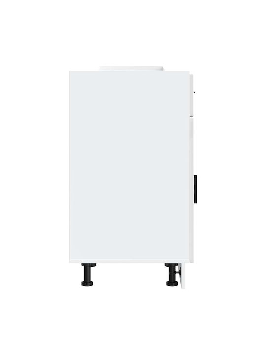 Floor Cabinet White 50x46x81.5cm