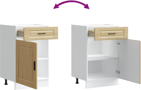 Oak Sonoma 50x46x81.5buc