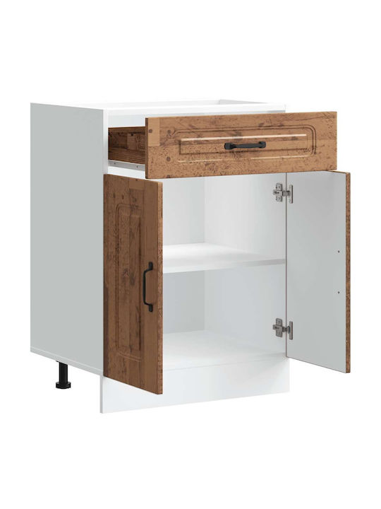 Bodenstehender Schrank Coffee 60x46x81.5cm