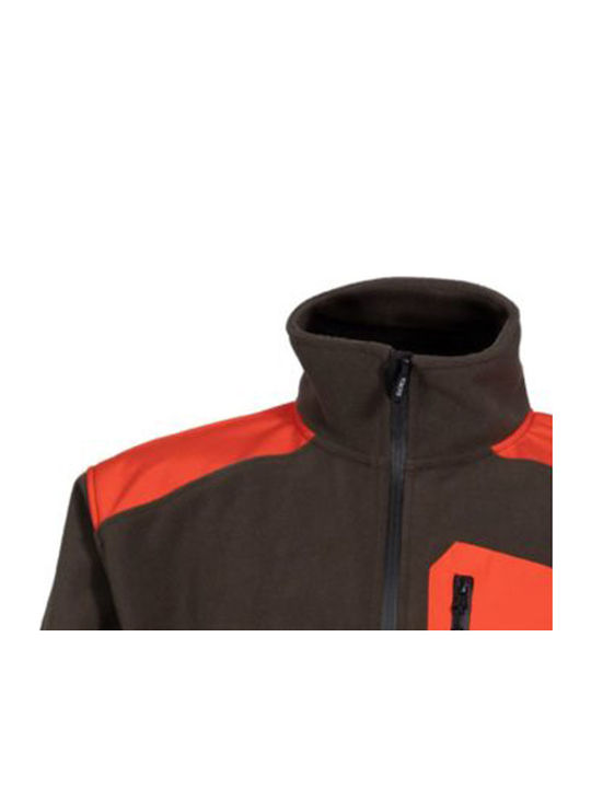 Toxotis Active Wear Bonded Hunting Cardigan Fleece