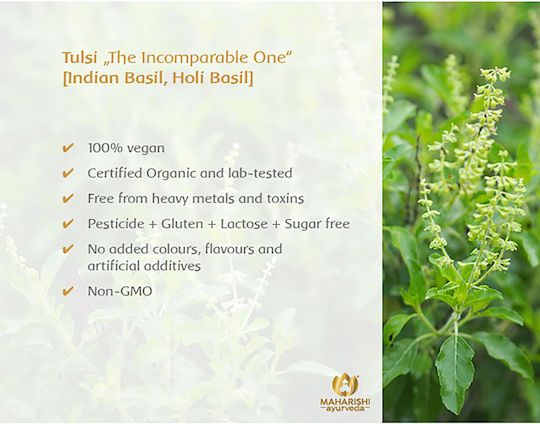 Maharishi Ayurveda Bio Tulsi 60 ταμπλέτες