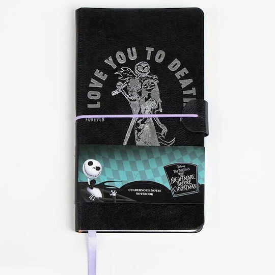 Cerda Nightmare Before Christmas Notizbuch A5 Schwarz